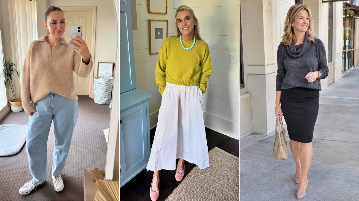 23 Stylish Sweater Outfits For Women Over 40 To Try This Season