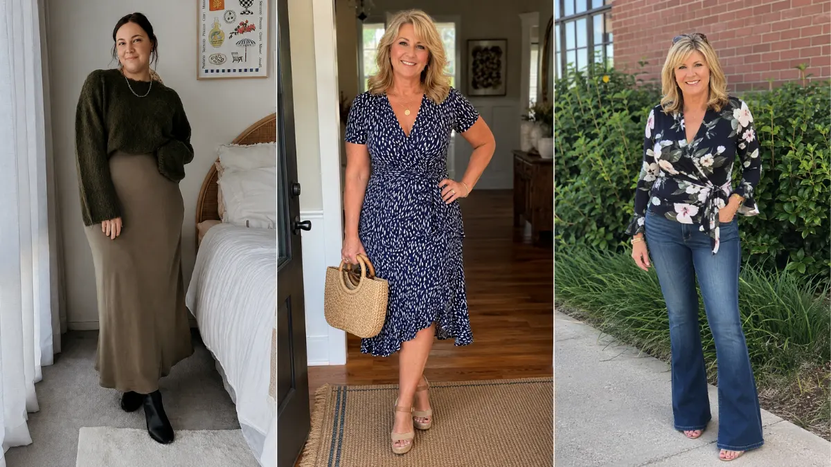 25 Apple Shape Women Over 50 Outfit Ideas