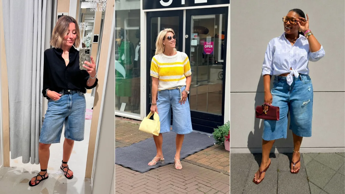 27 Flattering Jorts Outfit Ideas For Women Over 40 Youll Want To Wear