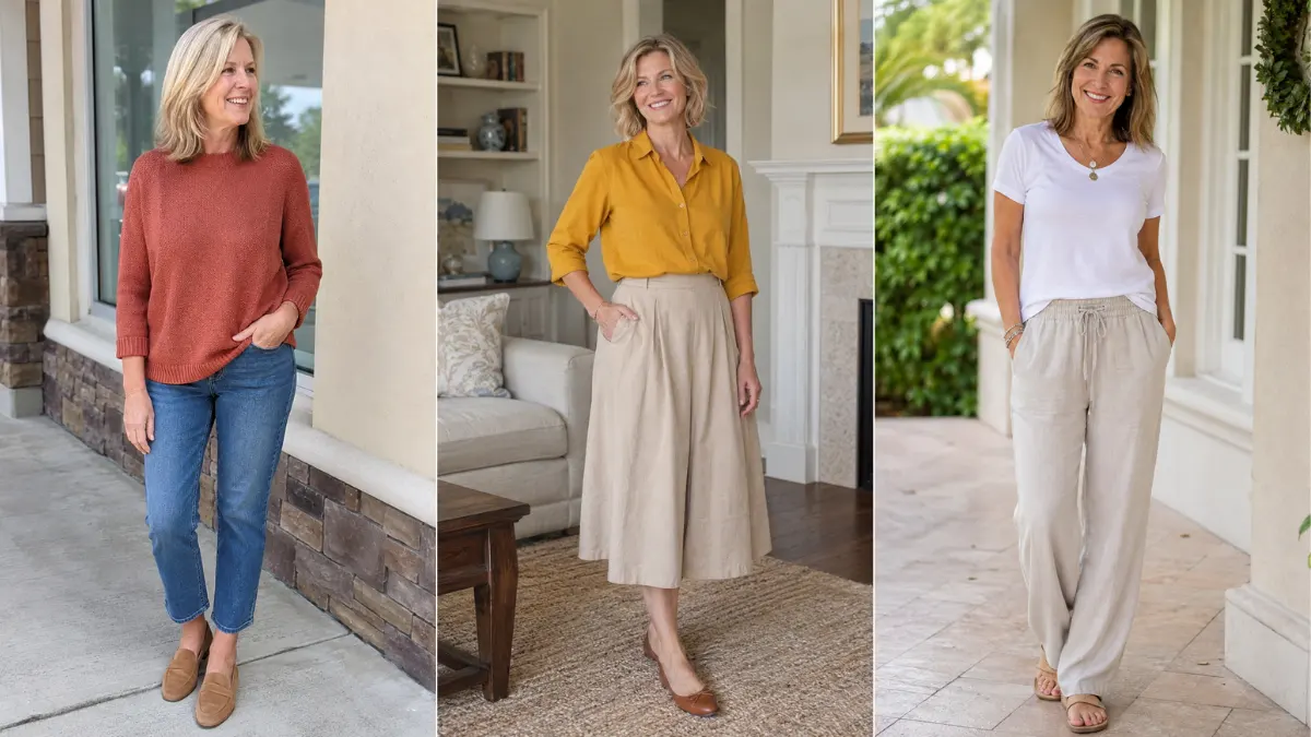 31 Casual Outfit Ideas For Women Over 50 For Everyday Style