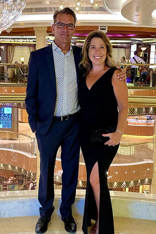 Elegant Black Dress For A Cruise Dinner