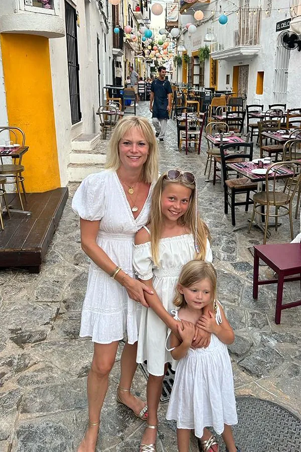 White Summer Dress For A Relaxed Ibiza Stroll