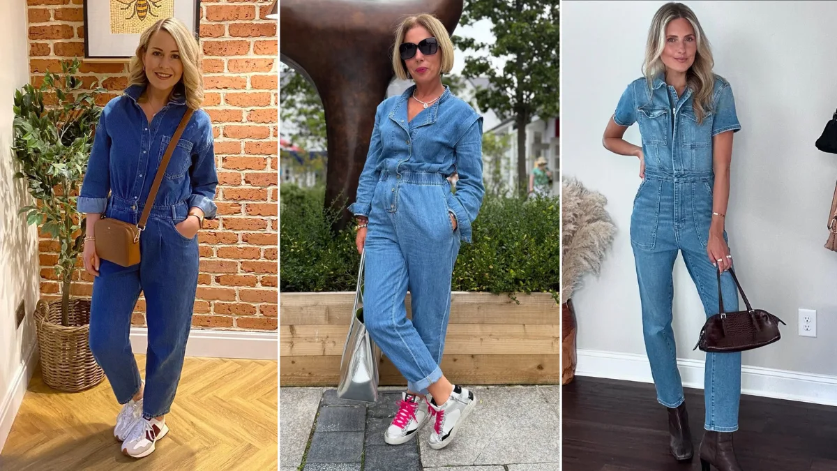 20 Denim Jumpsuit Ideas For Women Over 50 Youll Want To Wear On Repeat