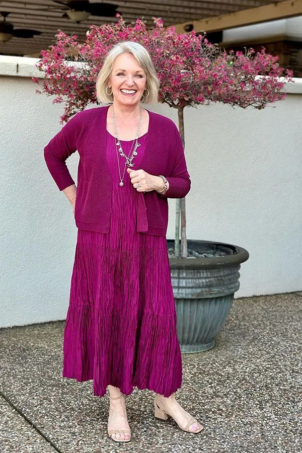 Choose A Rich Magenta Outfit For A Bold Elegant Statement