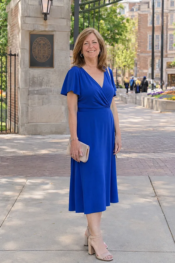 Choose A Royal Blue Midi Dress For Timeless Elegance